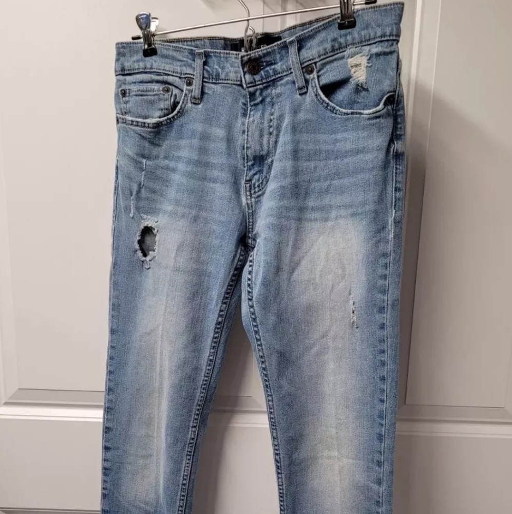 Hollister Men's Skinny Jeans Size: W29 L32 Epic Flex